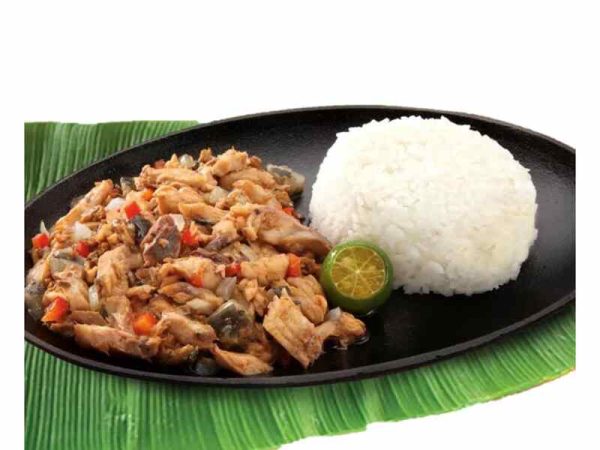 Bangus Sisig with 1 rice