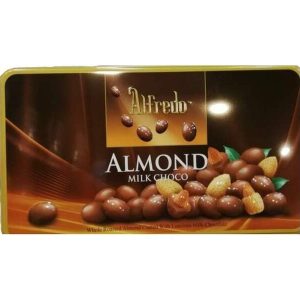 Alfredo Almond Milk Chocolate in Tin Can 180g