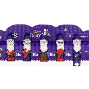 Cadbury Dairy Milk Hollow Chocolate Santa Figures 5 x 15g