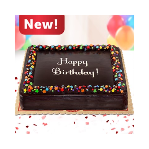 Chocolate Dedication Cake 12x12 by Red Ribbon