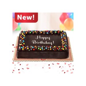 Chocolate Dedication Cake 8x12 by Red Ribbon