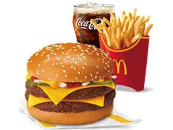 Double Quarter Pounder with Cheese Medium Meal