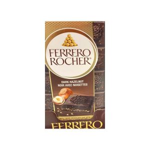 Ferrero Rocher Dark Hazelnut Chocolate 90g