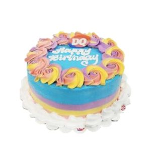 Floral Fields 8 Inches Round Ice Cream Cake by DQ