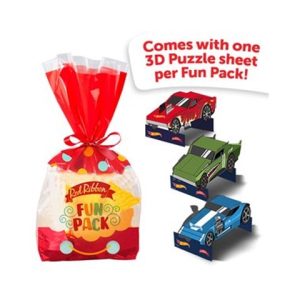 Fun Pack 5ps Butter Mamon w/ Hot Wheels Puzzle