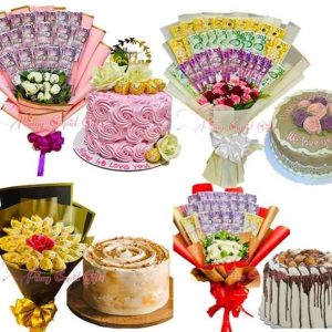 MONEY BOUQUET & CAKE (Not Available Feb 12-15)