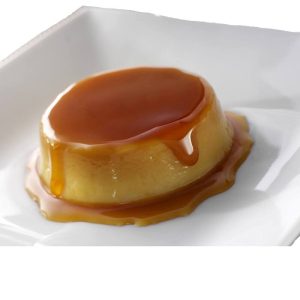 A creamy and rich, melt-in-your-mouth dessert made from egg yolks and milk topped with sweet caramel syrup.