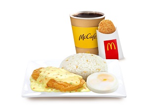 McCrispy Chicken Fillet Ala King with Egg Meal