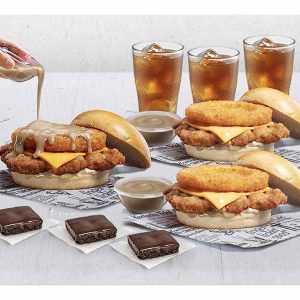 NEW Gravy Burger All-Out Feast by KFC