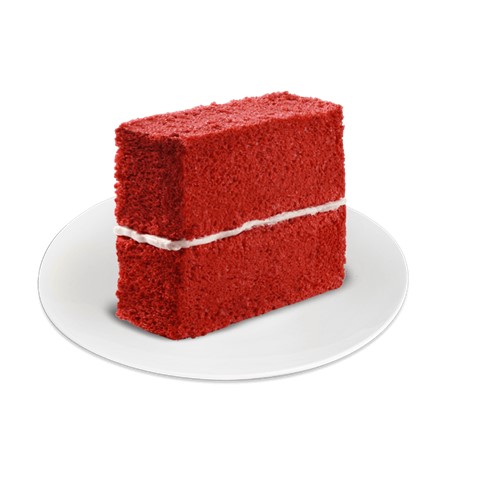 Red Velvet Cake Slice by Red Ribbon