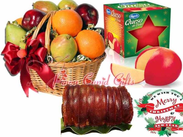 Lechon Belly, Fruit Basket, Magnolia Queso de Bola