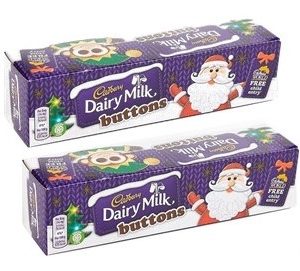 Cadbury Dairy Milk-Buttons Tube 72g x2