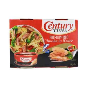 Century Tuna Premium Red Chunks in Water 184gx6