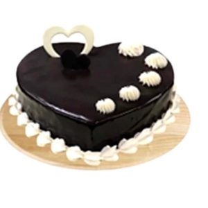 Chocolate Heart Cake by The Little Joy Bakery