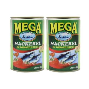 Mega Mackerel Tomato Sauce 425g x2