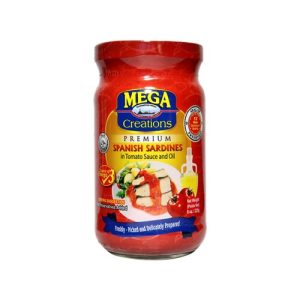 Mega Premium Spanish Sardines in Tomato Sauce 225g