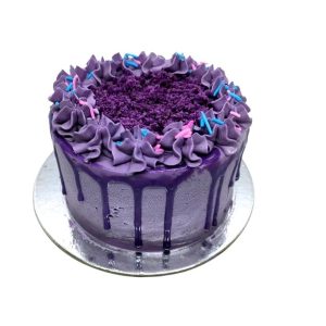 Mini Ube Party Cake by The Little Joy
