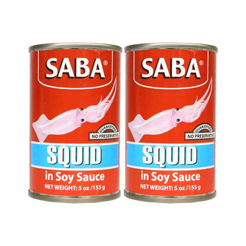 Saba Squid In Soy Sauce 155g x2
