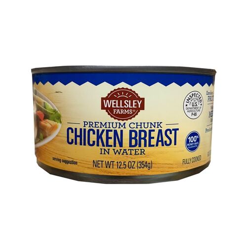 Wellsley Farms Premium Chunk Chicken Breast in Water 354g-