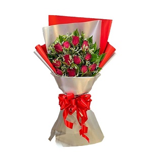 1 Dozen Red Roses (NCR/Rizal)ouquet