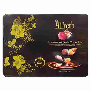 Alfredo Assorment Milk Chocolate in Tin Can 228g-