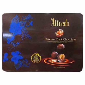Alfredo Hazelnut Dark Chocolate 228g