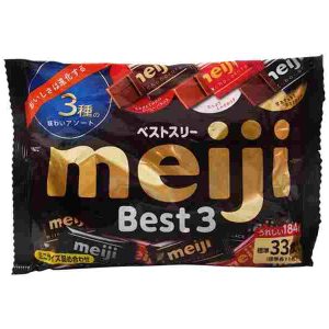 Meiji Best 3 Chocolate 184g