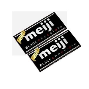 Meiji Black Chocolate Bar 50g x2