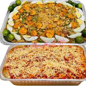 Pancity Palabok and Pinoy Spaghetti-Large