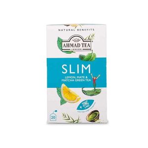 Ahmad Tea Slim Lemon, Mate & Matcha Green Tea 20 x 1.5g