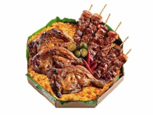 Chicken Inasal & Pork BBQ Family Fiesta