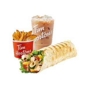 Chipotle Chicken Wrap Combo by Tim Hortons