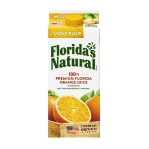 Floridas Natural Premium Orange Juice Most Pulp 1.5 L