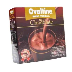 Ovaltine Swiss Formula Rich Chocolate Drink 10 x 29.6g