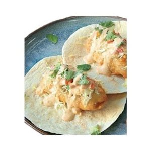 Beer Battered Fish Tacos by Conti's