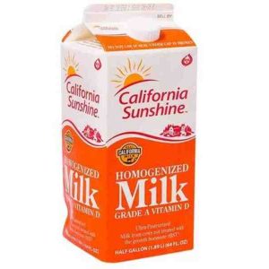 California Sunshine Homogenized Milk 1.89L
