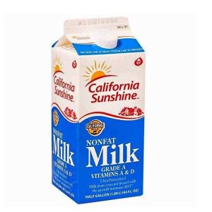 California Sunshine NonFat Milk 1.89L