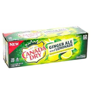 Canada Dry Diet Ginger Ale & Lemonade 12 x 355ml