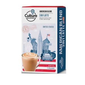 Culture Blends American Blend 3-in-1 Latte 7 x 20g