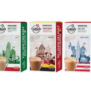Culture Blends Italian, Belgian & American Instant Coffees