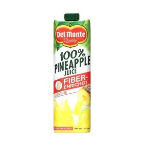 Del Monte Fiber-Enriched Pineapple Juice 1L