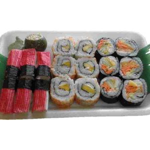 Mixed Sushi with Futomaki-18pcs