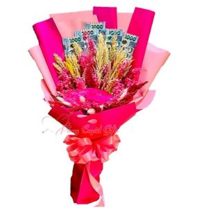 Dried flower bouquet with P5,000