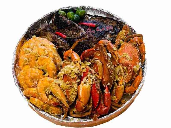 Seafood Bilao Tuna Panga (serves 4-5)