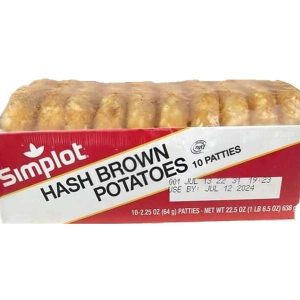 Simplot Hash Brown Potatoes Patties 10 x 64g