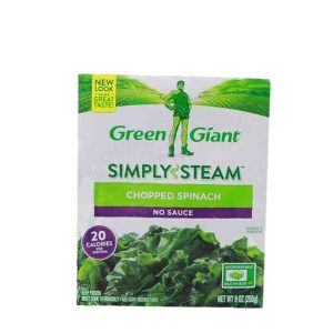green giant chopped spinach 255g
