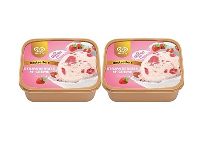 Selecta Strawberries n' Creme Ice Cream1.3L x2