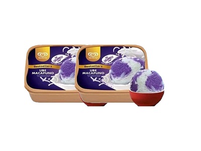 Selecta Ube Macapuno Ice Cream 1.3L x2