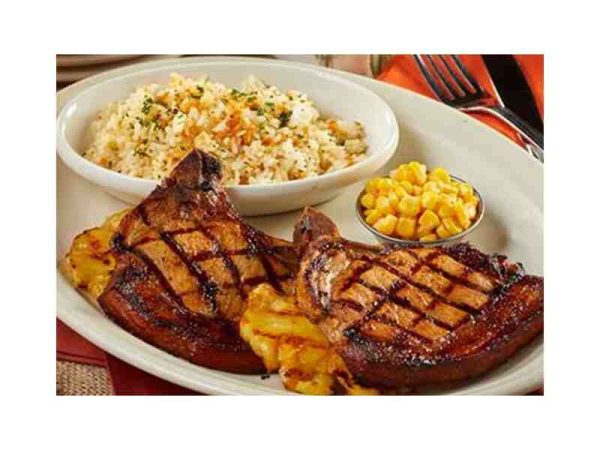 Pacific Grilled Pork Chop- by TGI Fridays-