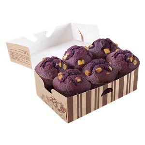 Ube Cheese Muffins Box of 6 by Kenny Rogers roasters